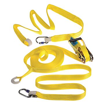 DELTAPLUS TIJDELIJKE HORIZONTALE VEILIGHEIDSLIJN TYPE BAND - MAX 20 M