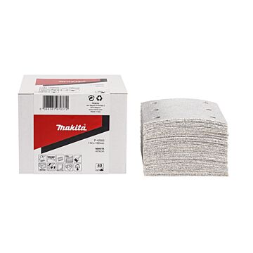 Makita P-42531 Schuurvel 114x102 K100 White Velcro