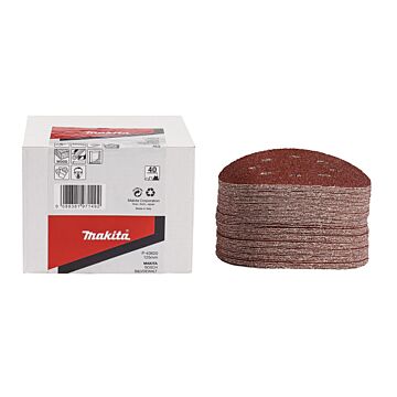 Makita P-43658 Schuurschijf 125mm K100 Red Velcro