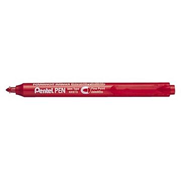Pentel Markeerstift, permanent marker NXS15 Rood