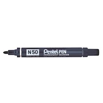 Pentel Markeerstift, Permanent Marker N50, Zwart