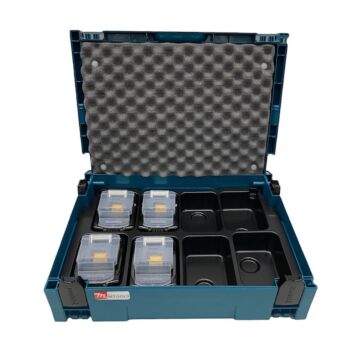 Makita Accu opberg-Mbox 8-dlg. + 4x accu BL1850b