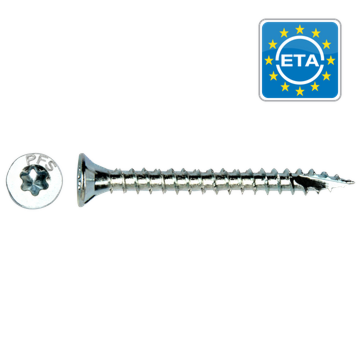 PGB Torx PFS schroef 4,5x40 mm voldraad verzinkt T-20