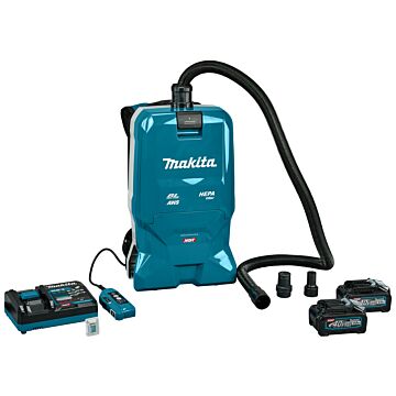 Makita VC012GM2NL1 40 V Max Rugstofzuiger