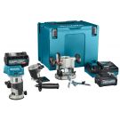 Makita RT001GM205 40 V Max Boven- en kantenfrees