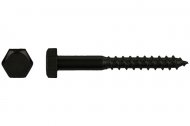 Houtdraadbout DELTACOLL Black